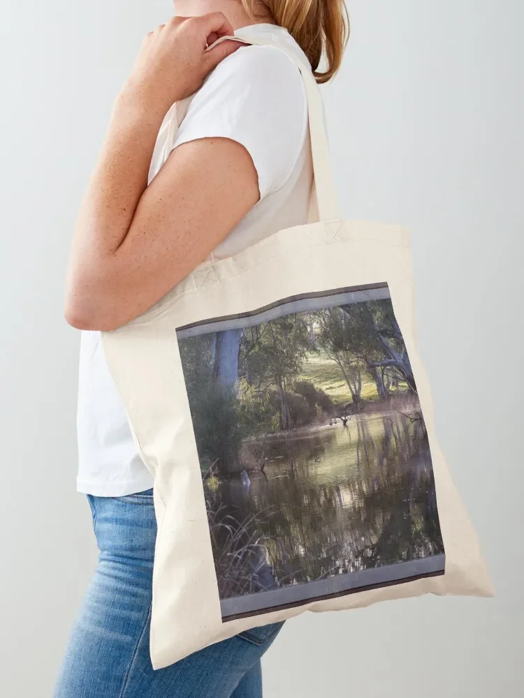 Morning with the Swans Tote Bag Lady bag custom bags great bag