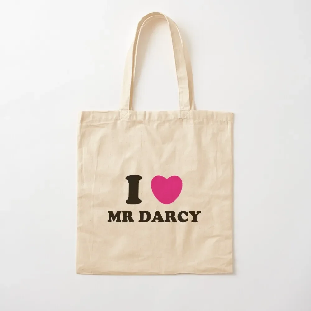 

I Love Mr Darcy Tote Bag tote men's large bags woman 2025 woman shopping Canvas