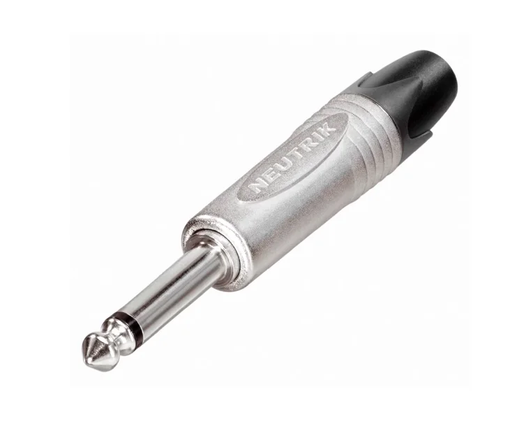 Origineel! 20 stks/10 stks/5 stks NEUTRIK puur koper 6.35mm soldeerplug 6.5mm mono NP3X NP2X-B gitaar audio microfoon connector