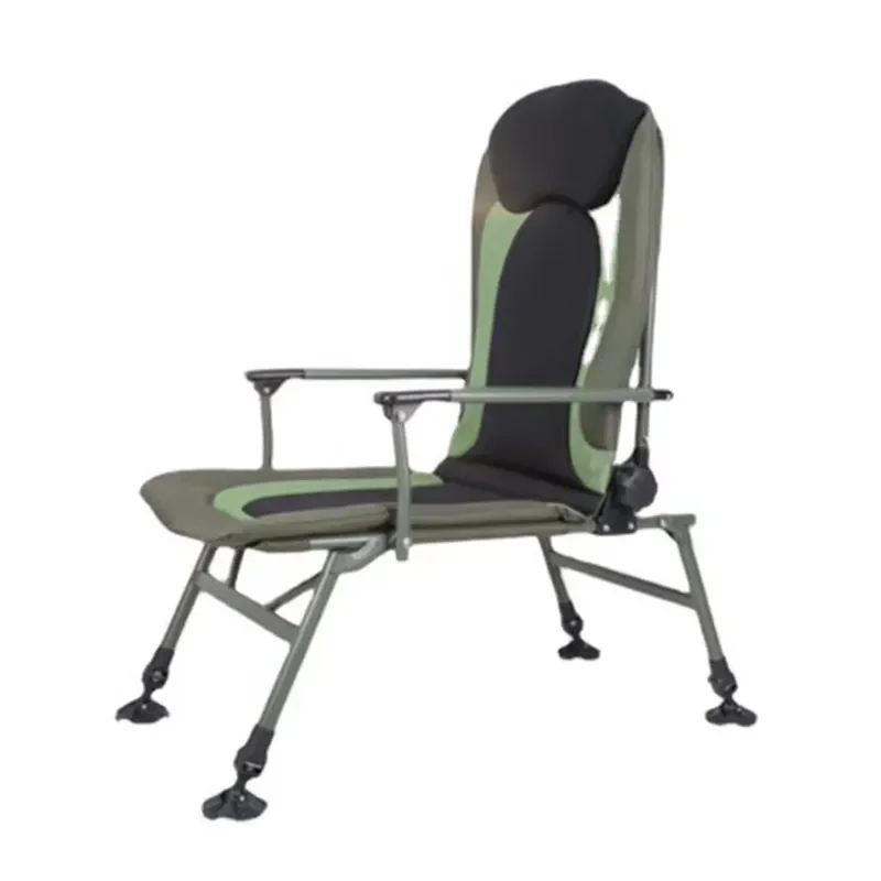 Portable Folding Camping Chair Lightweight Outdoor Beach Picnic Seat Durable Fishing Stool for Travel Hiking Garden