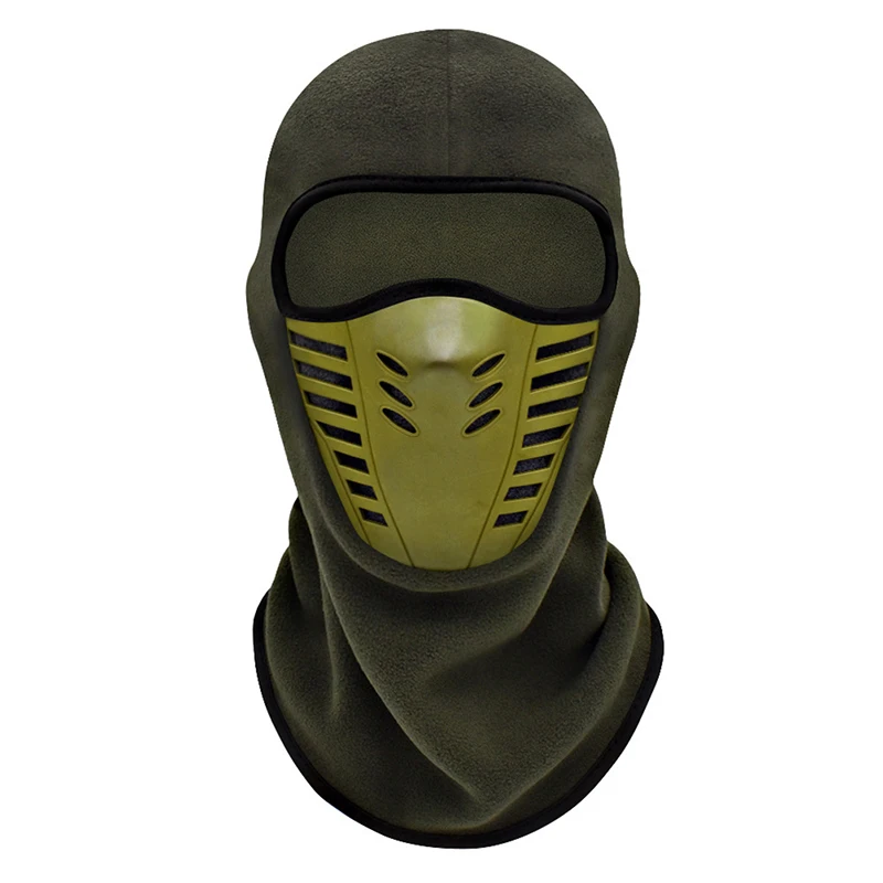 1Pc Motorcycle Mask Fleece Thermal Face Mask Keep Warm Riding Balaclava Biker Winter Windproof Ski Mask Men Women