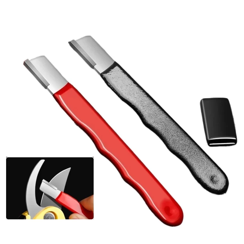 Portable Multifunctional Knife Sharpener for Kitchen and Garden Scissors with Whetstone Home Tool Gift