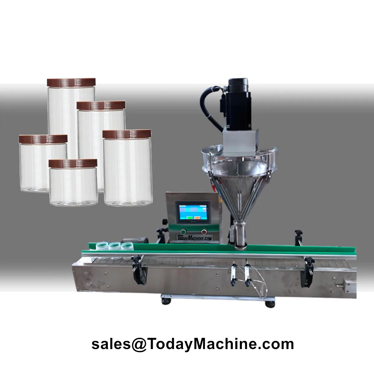 Máquina automática de llenado de embotellado de sal en polvo condimento de especias y leche de soja