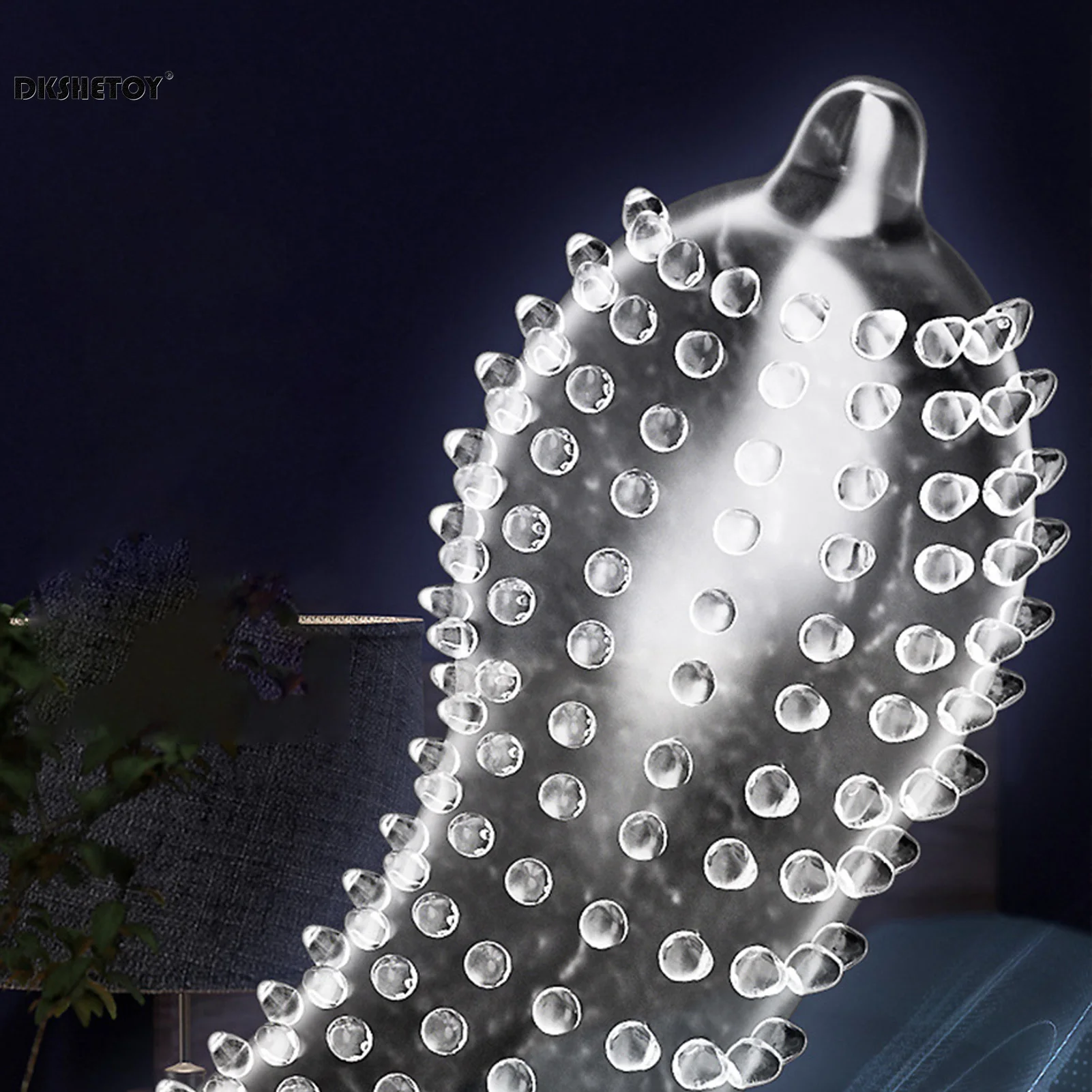 9D Big Dots Condom for women G Spot Stimulation Spike Condoms long lasting Large Particle Rubber Latex penis sleeve cock 12pcs