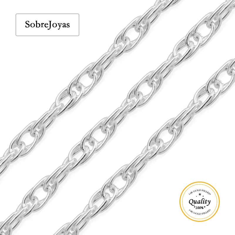 

1mm/1.37mm Rope Chain 925 Sterling Silver Chain Necklace Silver jewelry Minimalist Silver Chain DIY Unfinished Chain Jewelry