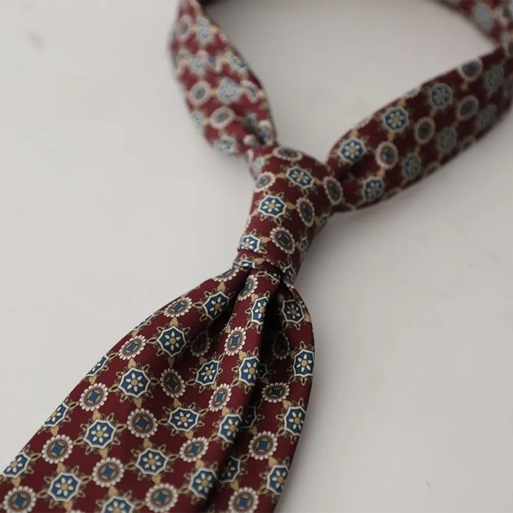 Modische Elegante Paisley-Krawatte 9cm Breit Polyester Bedruckte Krawatten Formelle Hemd-Accessoires Luxus-Krawatten für Studenten – Detail 2