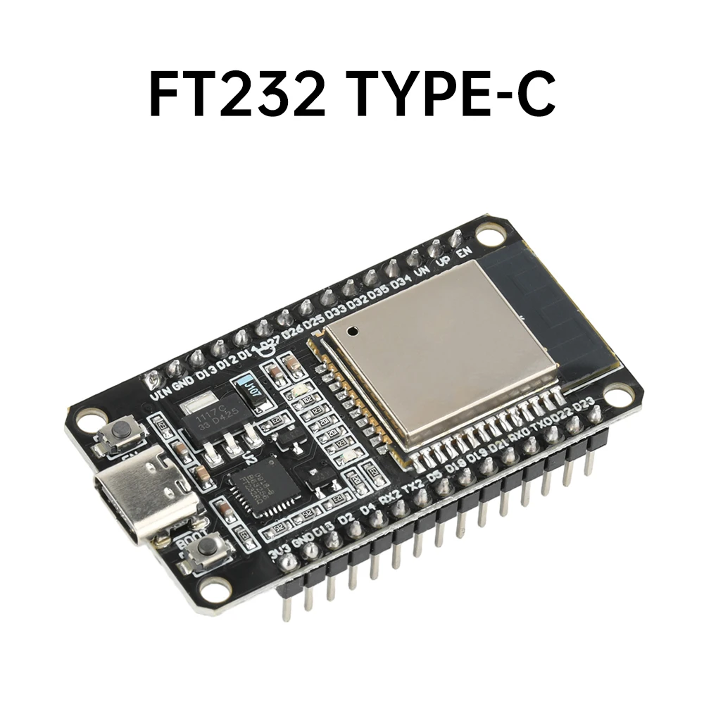 ESP32S ESP32 ESP-WROOM-32 Development Board 2.4GHz Dual-Core WiFi Bluetooth 2 Function Microcontroller for Arduino