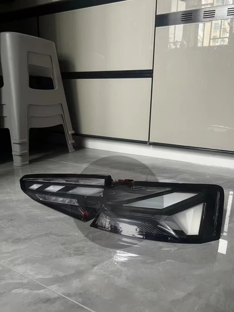 For 2021-2025  A5 S5 RS LED Taillights Personalized Manual Modification Black clear Venom Style