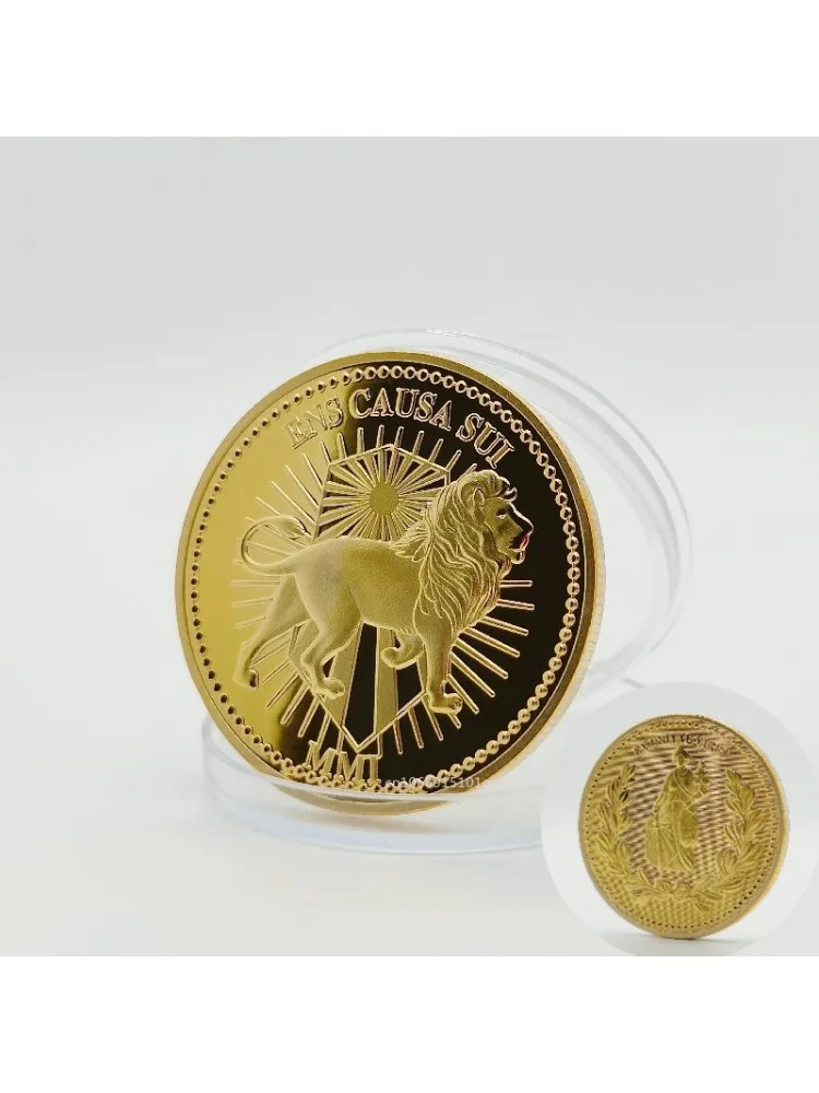 Pièces d'or Lion rapide, John Wick Keanu Reeves, Collection de pièces de monnaie, carte de chambre d'hôtel continentale, décoration de films, cadeau 2025