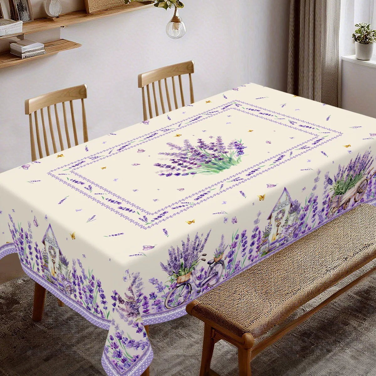 Purple Lavender Tablecloth Rus - огляд і ціна Wedding Floral Supply