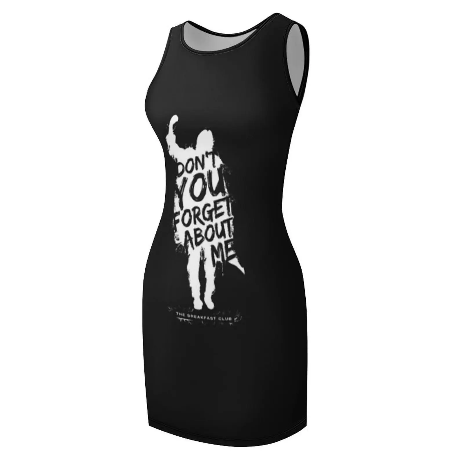 Breakfast Club Don't You Forget About Me Text Essential Tシャツ ノースリーブ サンドレス ワンピース 夏