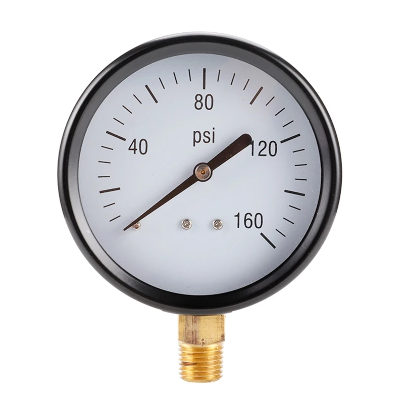 

Pressure Gauge Bottom Mount 1/4" Thread Pressure Gauge Mini Pressure Gauge Meter Dropship