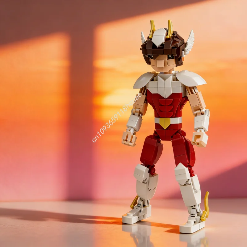 

388pcs MOC Adventurers Seiya Model Building Blocks Construction Assemble Toy Festival Gift DIY Creative Idea Education Brick