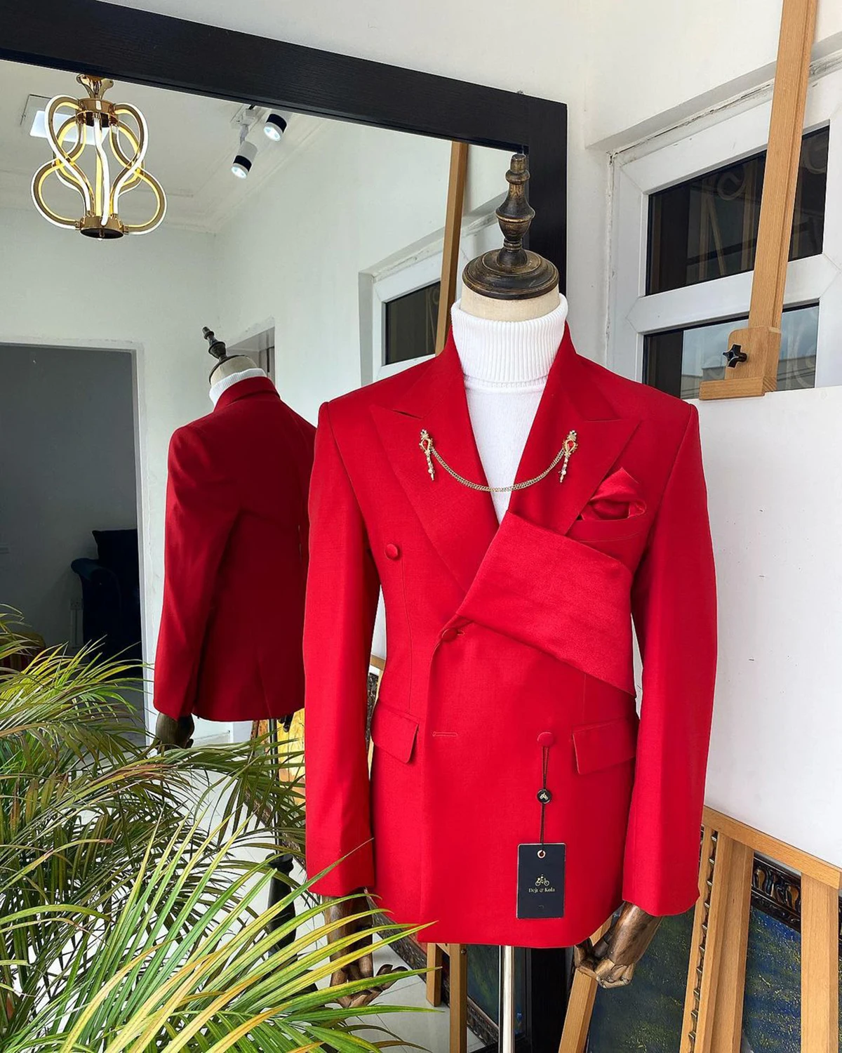 Conjunto de trajes clásicos para hombre, 2 uds., Blazer de estilo de diseñador, esmoquin para novio de boda, trajes personalizados para fiesta de graduación y cena