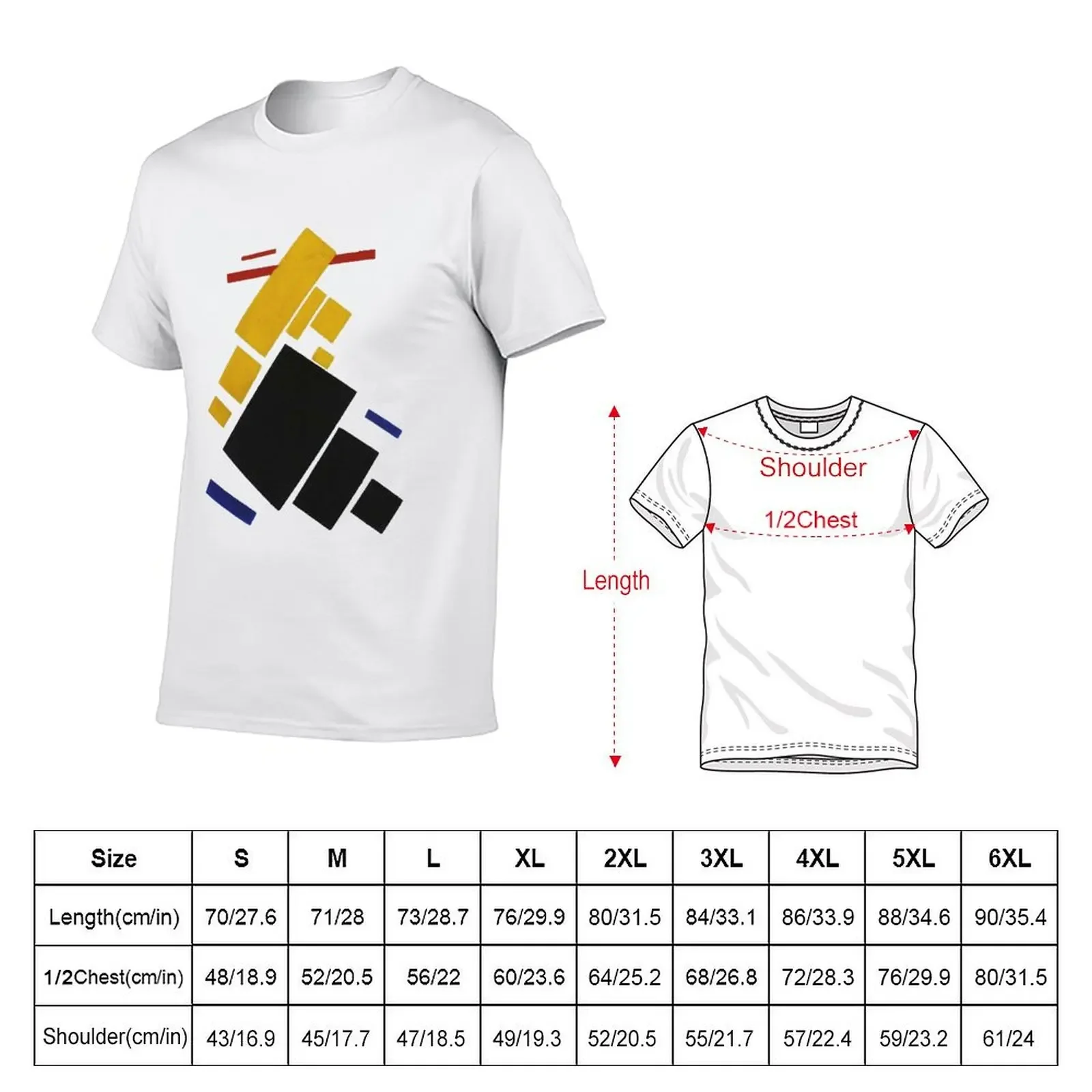 HD - Suprematist composition. Airplane flying, by Kazimir Severinovich Malevich 1915 High Definition T-Shirt