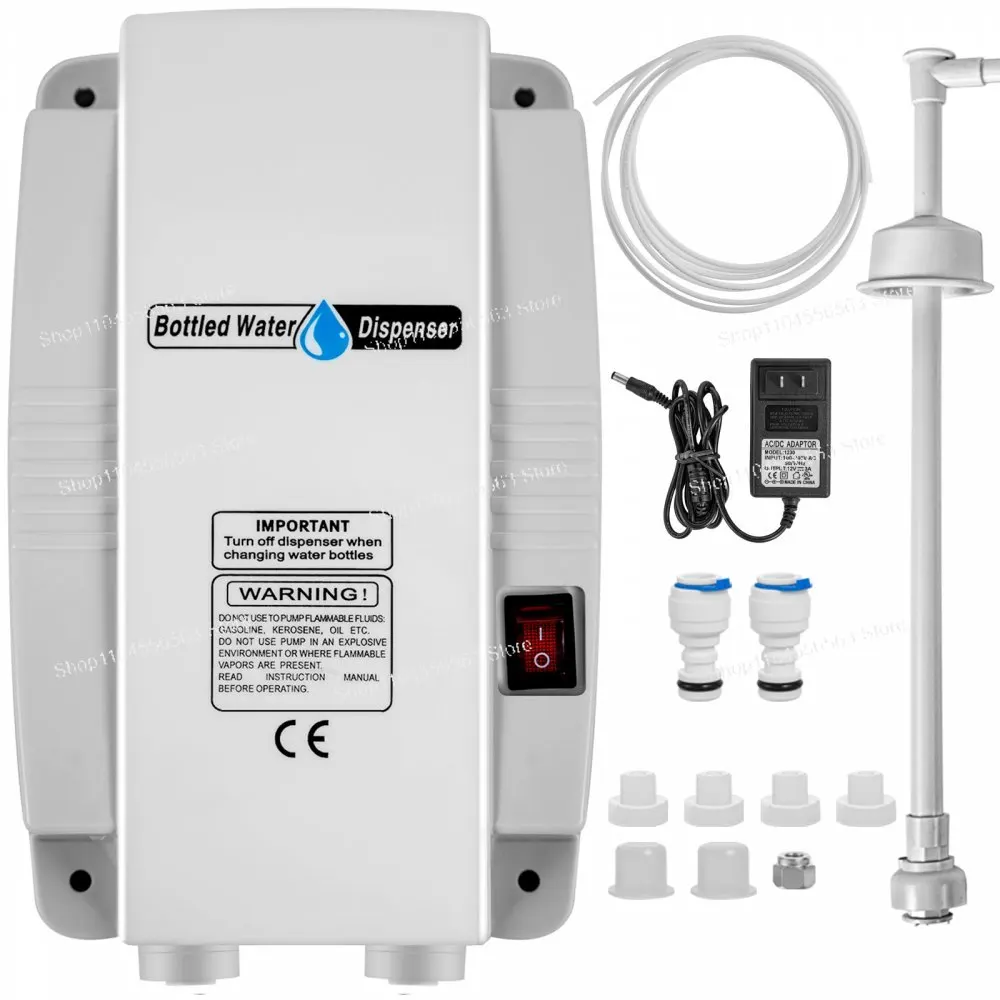 20ft High Flow Automatic Bottled Water Pump for Coffee & Tea Machines & Ice Makers  - Efficient Water Dispenser Pump
