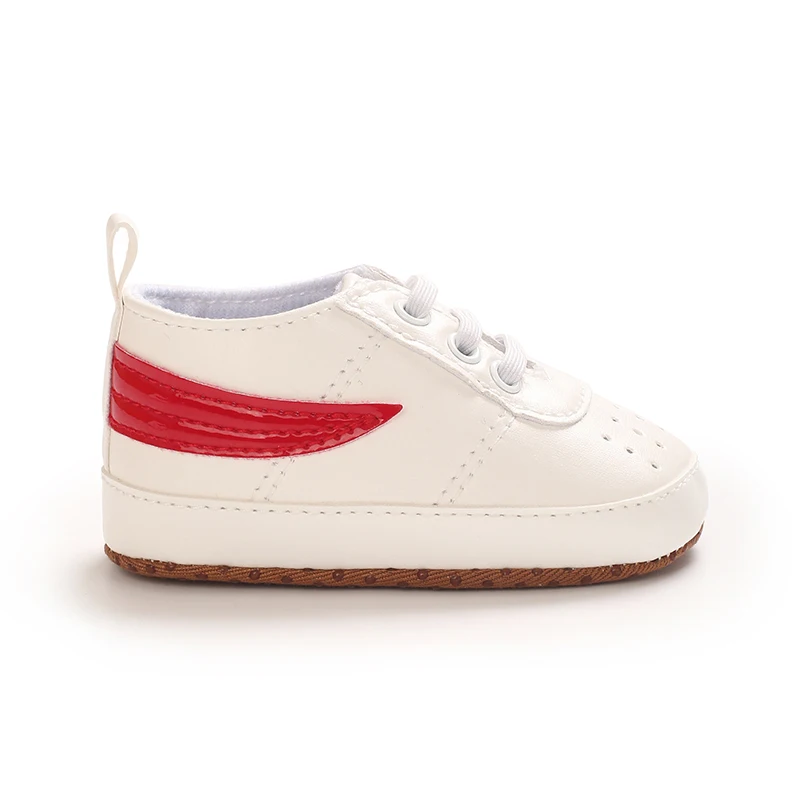 Baby-Sneaker mit weicher Sohle, Neugeborenen-Laufschuhe, rutschfeste PU-Leder-Freizeitschuhe für Kleinkinder von 0-18 Monaten, für Jungen und Mädchen. – Detail 10