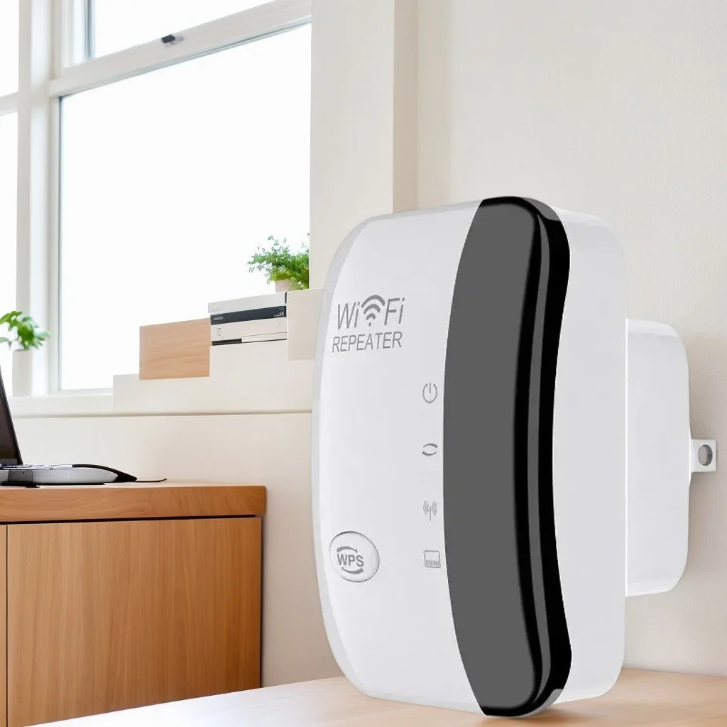 

Усилитель сигнала повторителя Wi-Fi — удлинитель беспроводной сети 300 м для домашнего маршрутизатора ЕС/США