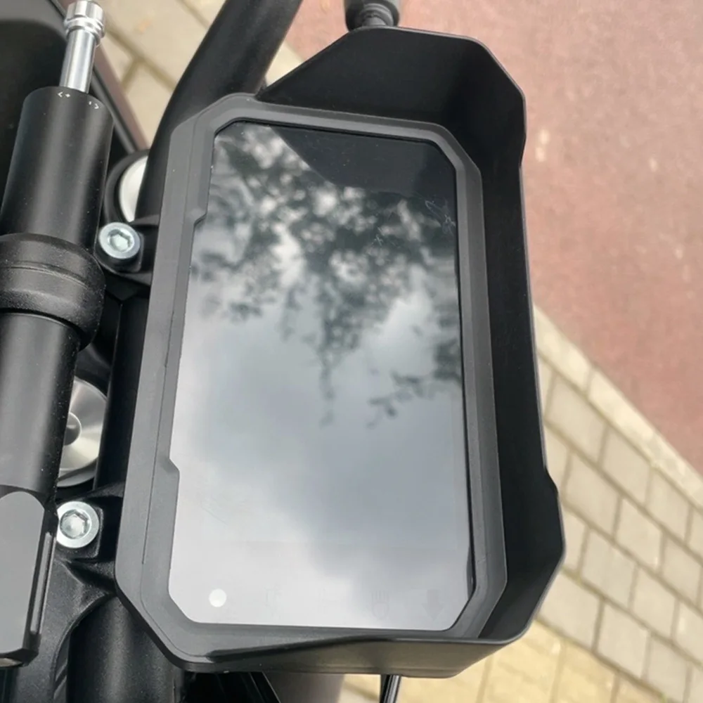For CFMOTO 675NK NK675 Motorcycle Instrument Sun Shield Gauge Dashboard Protector Cover Anti Glare Modification Accessory