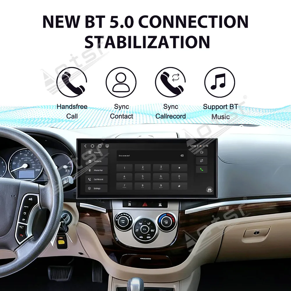 CarPlay 15.8’’ Android 15 For Hyundai Santa Fe 2006-2012 Car Gadgets Plug and Play  Navigation HD Screen Multimedia Player Head