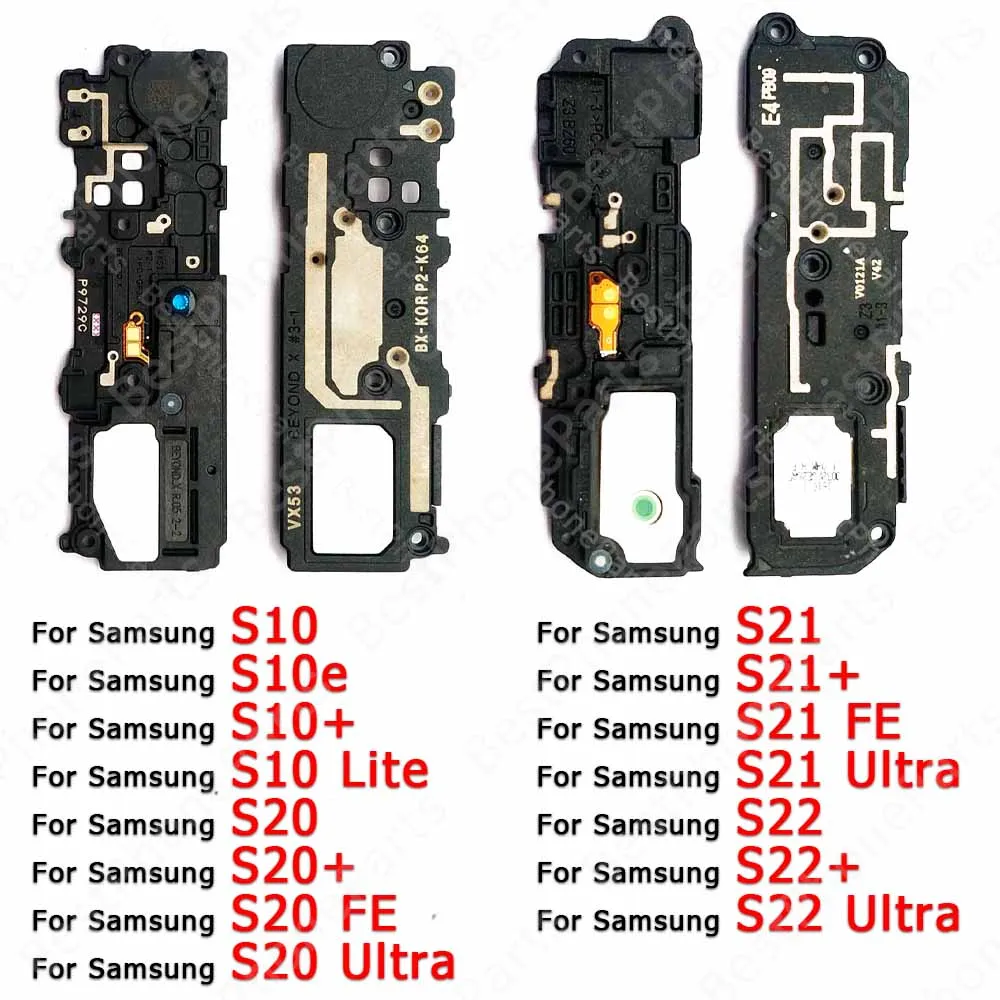 

For Samsung Galaxy S22 S21 Ultra S10 Lite S10e S20 Plus FE 5G Loudspeaker Buzzer Ringer Sound Module Loud Speaker Board