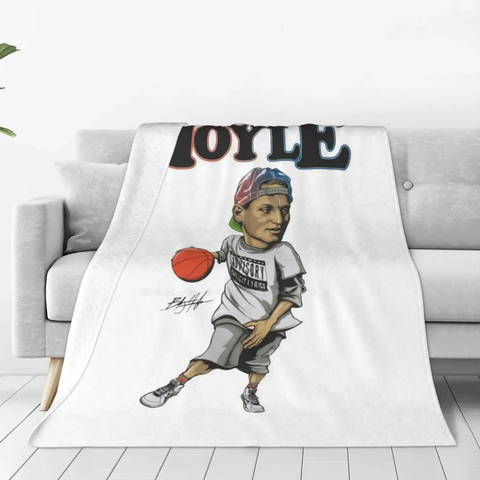 White Men Can'T Jump-Billy Hoyle Super Warm Soft Blankets Throw On Sofa/Bed/Travel Billy Hoyle White Men King And Duck Cant