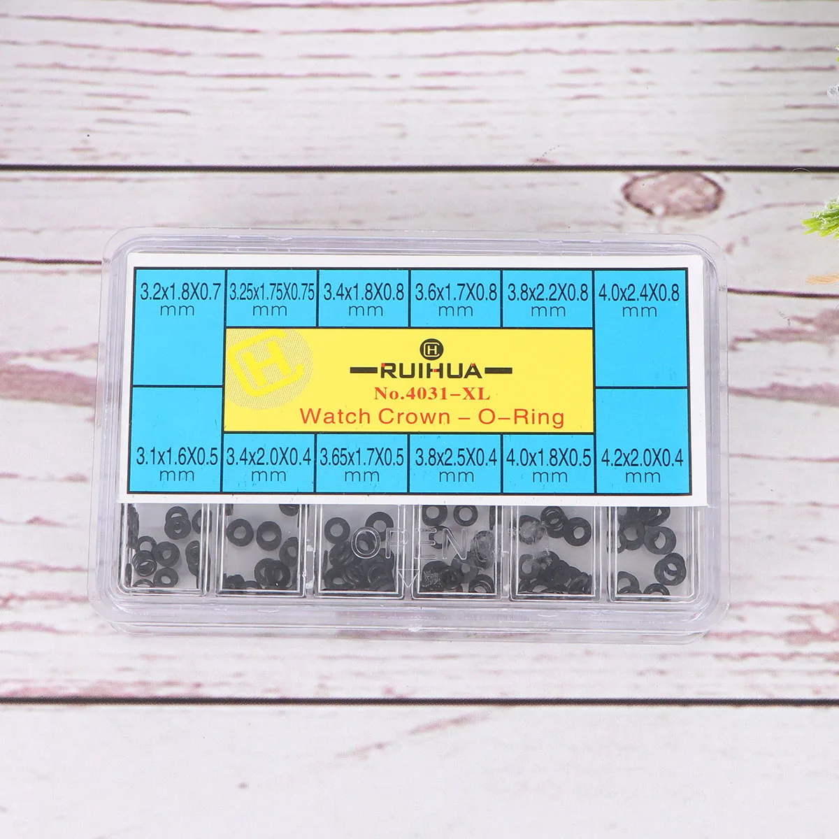 

500pcs Universal Waterproof Rubber O-Ring Watch Back Cover Seal Gaskets Resistant Durable Replacement For