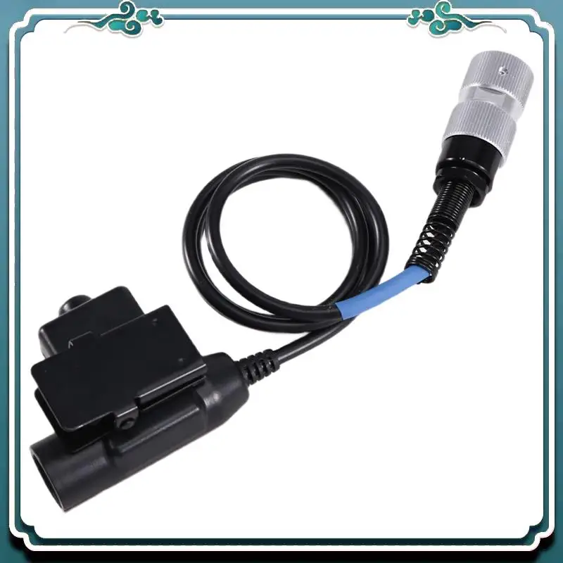 

A65G-U94 6 Pin Shooting Headphones Adapter For PRC 152 PRC 148 PTT For PELTO COMTA EARMOF NOTO Plug