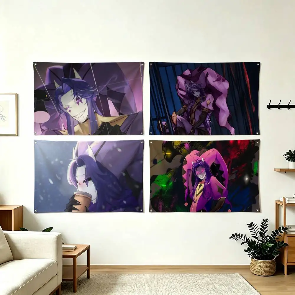 J-Jester The Freak Circus Flag Suitable For Party Club Outdoor Interior Wall Decoration Banner Fans Gift