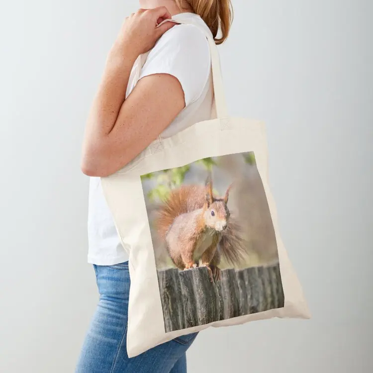 

wildlife friend eichhrnchen Tote Bag shopper bag women canvas Canvas stote bag tote canvas Portable shopping