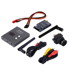 New 48CH 5.8G 600mw 5km Wireless AV Transmitter TS832 & Receiver RC832 & 1000TVL camera for FPV Quadcopter Aircraft