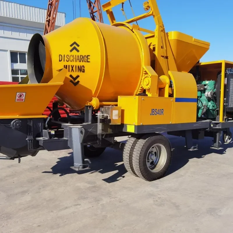 Concrete Mixture and Pump Yg Concrete Mixer Pumps Manual Concrete Pump