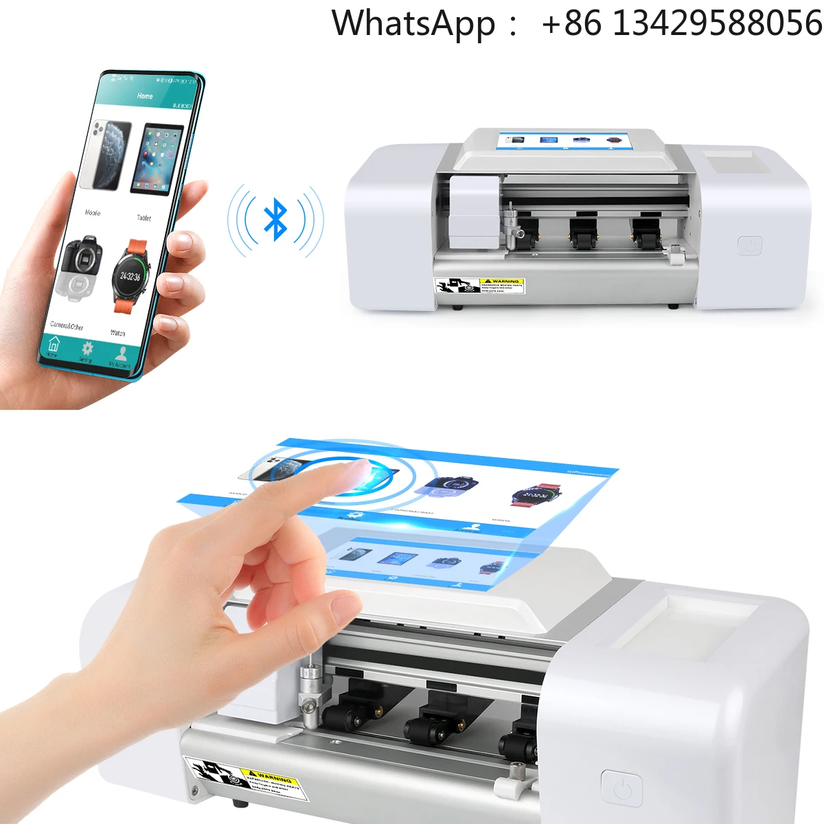 

FOSIDA Mobile Phone Screen Protector Film Cutting Machine,phone Film Cutting Machine ,hydrogel Film for Phone