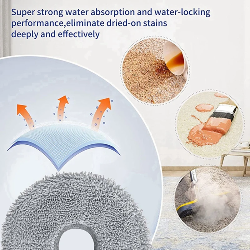 แปรงลูกกลิ้งด้านข้างถุงกรองฝุ่น HEPA สำหรับ Xiaomi dreame X30/X30โปรหุ่นยนต์ดูดฝุ่น S30อุปกรณ์เสริมสำหรับเปลี่ยน