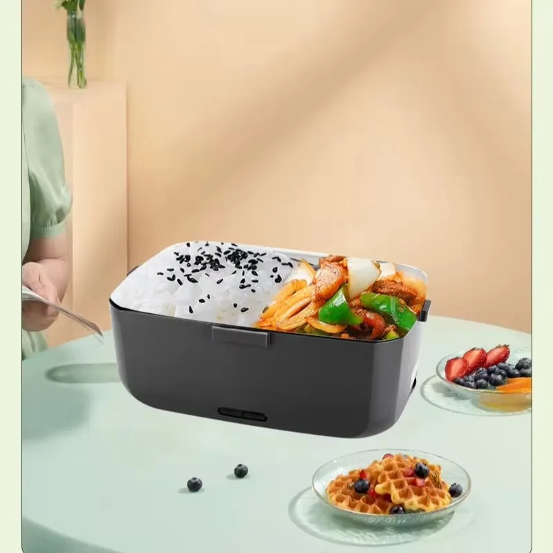Electric Heated Lunch Box Self-Heating Food Container for Office Students Dormitory Plug-in Thermal Insulation Portable Meal War