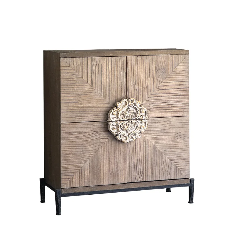 

Living Room Bedroom Carved Cabinet Homestay Creative Decoration Design Locker