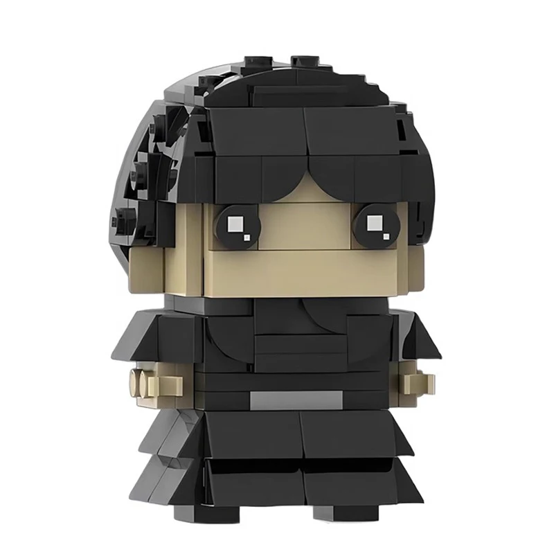 Bricklink Ideas Wolf Girl Wednesday Addams Movie Action Figures Enid Marilyn Hyde Bricks Sets Building Blocks Kid Toys Gift