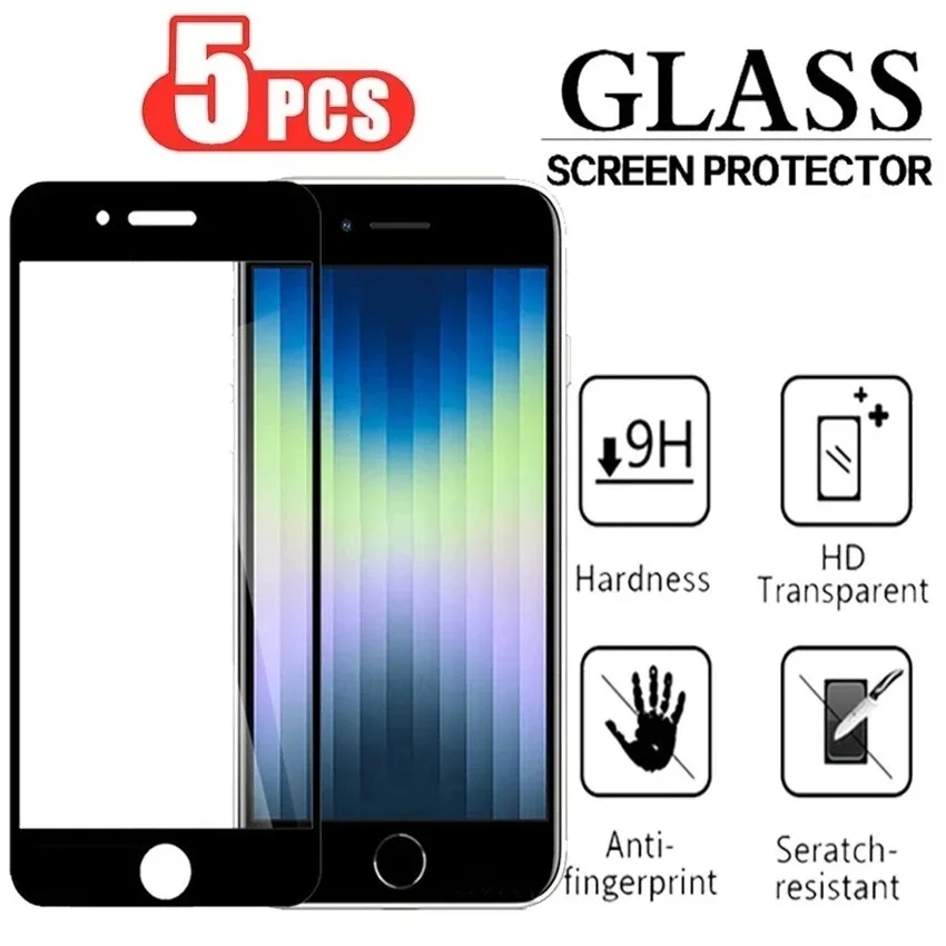 5Pcs Full Cover Tem… - image
