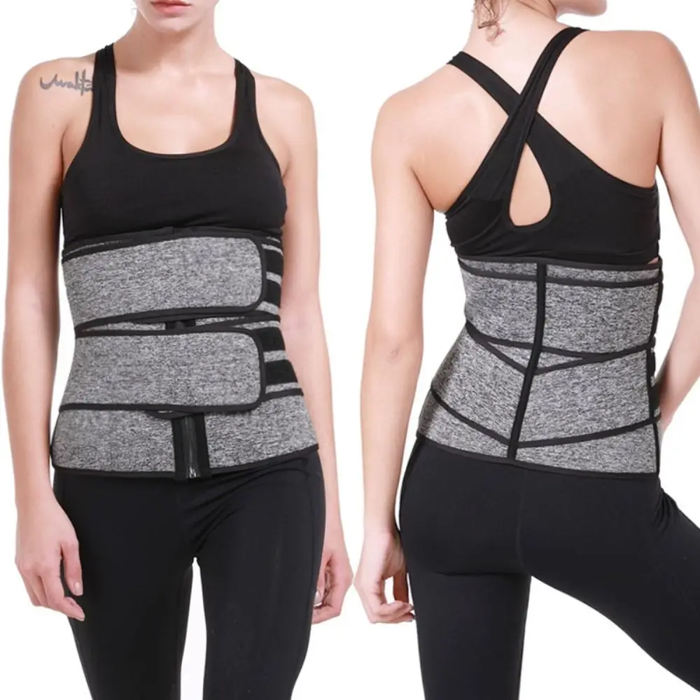 

Abdomen Slimming Body Shaper Tummy Control Zipper Fitness Compression Shapewear Waistbands Multiple Sizes Waist Trimmer Belt Men