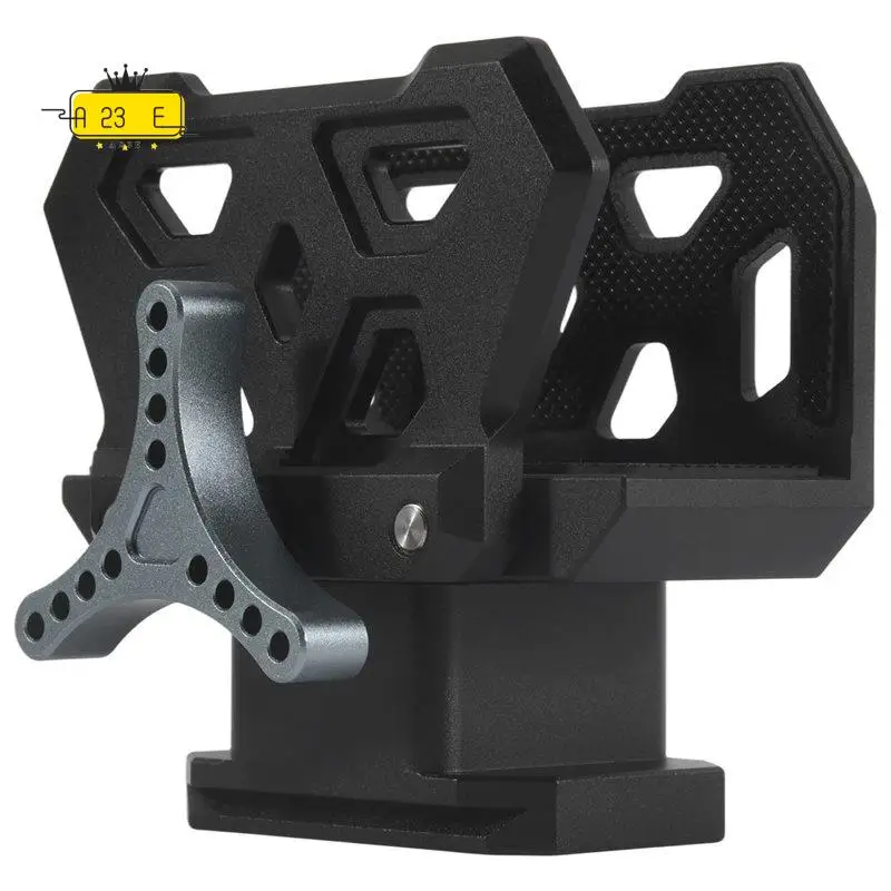 A23E-Professional Saddle Clamp Adapter Tripod Bracket Vise Clamp Outdoor Bracket Adapts To 3/8 Inch Thread Easy Installation