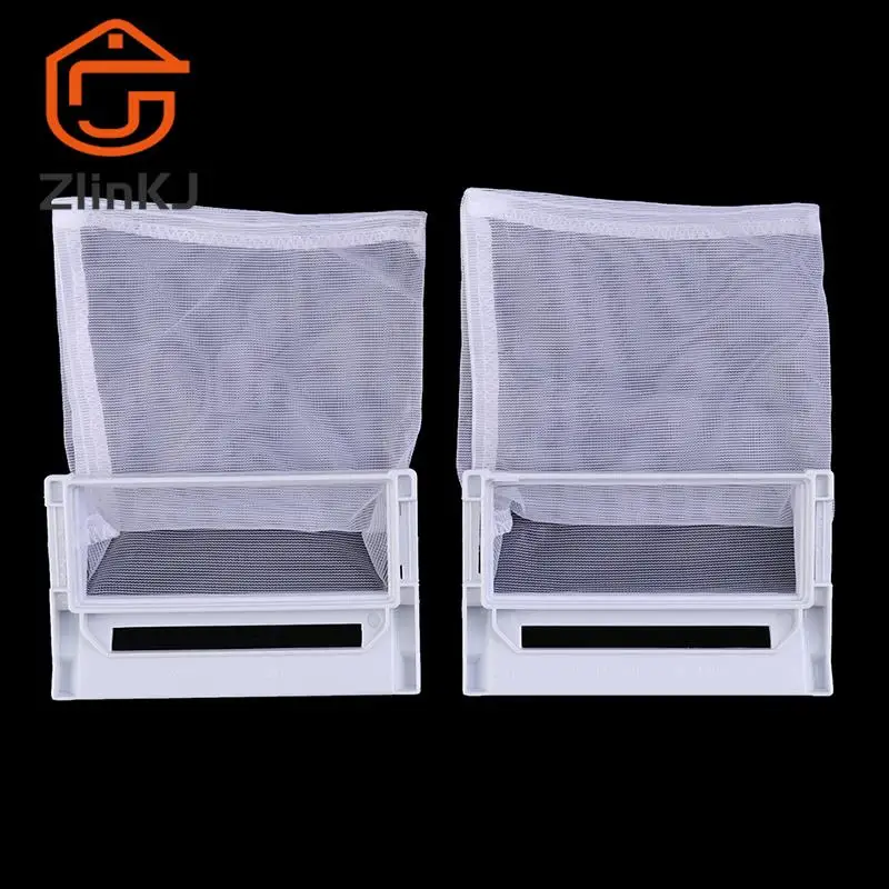 New 2PCS Washing Machine Lint Filter Mesh For LG Laundry Washer Hair Catcher Mesh Bag