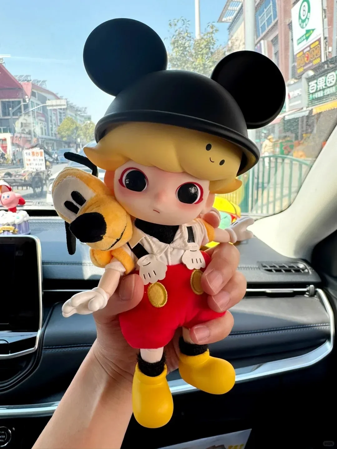 Popmart DIMOO Дональд Дак и Микки 1/8 фигурки модная слепая коробка игрушки фигурки экшн-фигурка коллекция Heartbeat