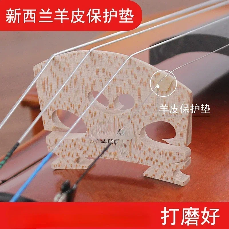 Violin Code Bridge Fitting Cello  Pony Horse Bridge HorseAccessories Polished