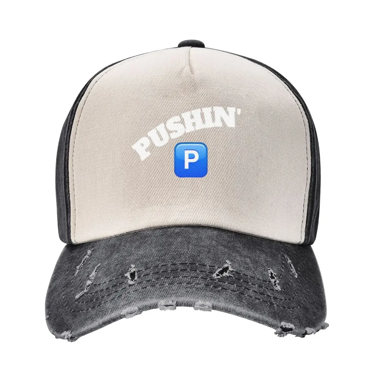 Pushing P v2 Baseball Cap Horse Hat Big Size Hat Elegant Women's Hats Men's