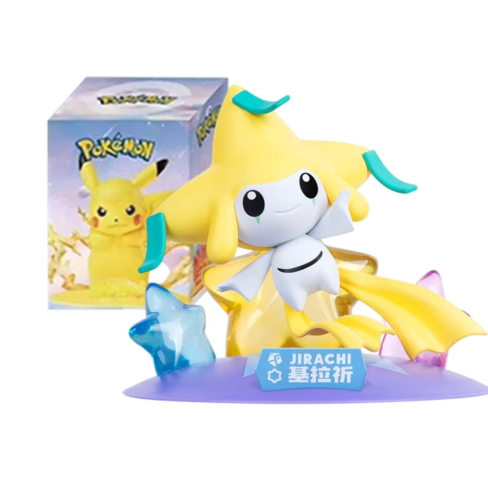 12 Stile Pokémon Actionfiguren Pikachu Überraschungsbox Anime-Modelle Schreibtisch-Dekorationen Pokémon Spielzeug Kindergeburtstags-Geschenke