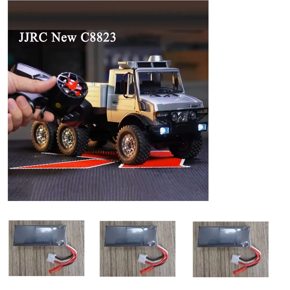 

JJRC C8823 Аккумулятор 7,4 В 500 мАч 25C 3,7 Втч Оригинальные аксессуары для: C8823 Запасной аккумулятор для радиоуправляемого автомобиля JJRC C8823