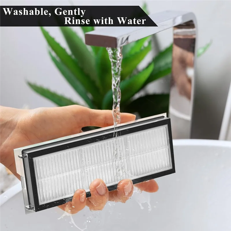 فلتر HEPA بديل A83G لأجزاء مكنسة Roborock Qrevo S/Qrevo Curve/Qrevo Pro/Qrevo Plus/Qrevo Maxv/Qrevo Edge