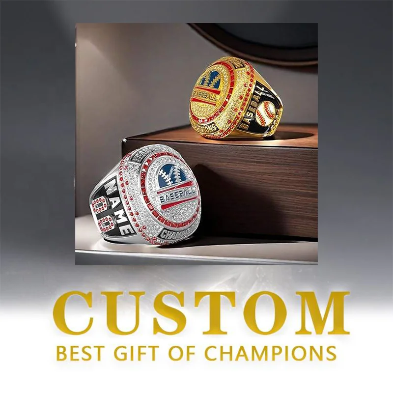 

Customized sports event championship rings, basketball, baseball and football championship rings customization, personalized cus