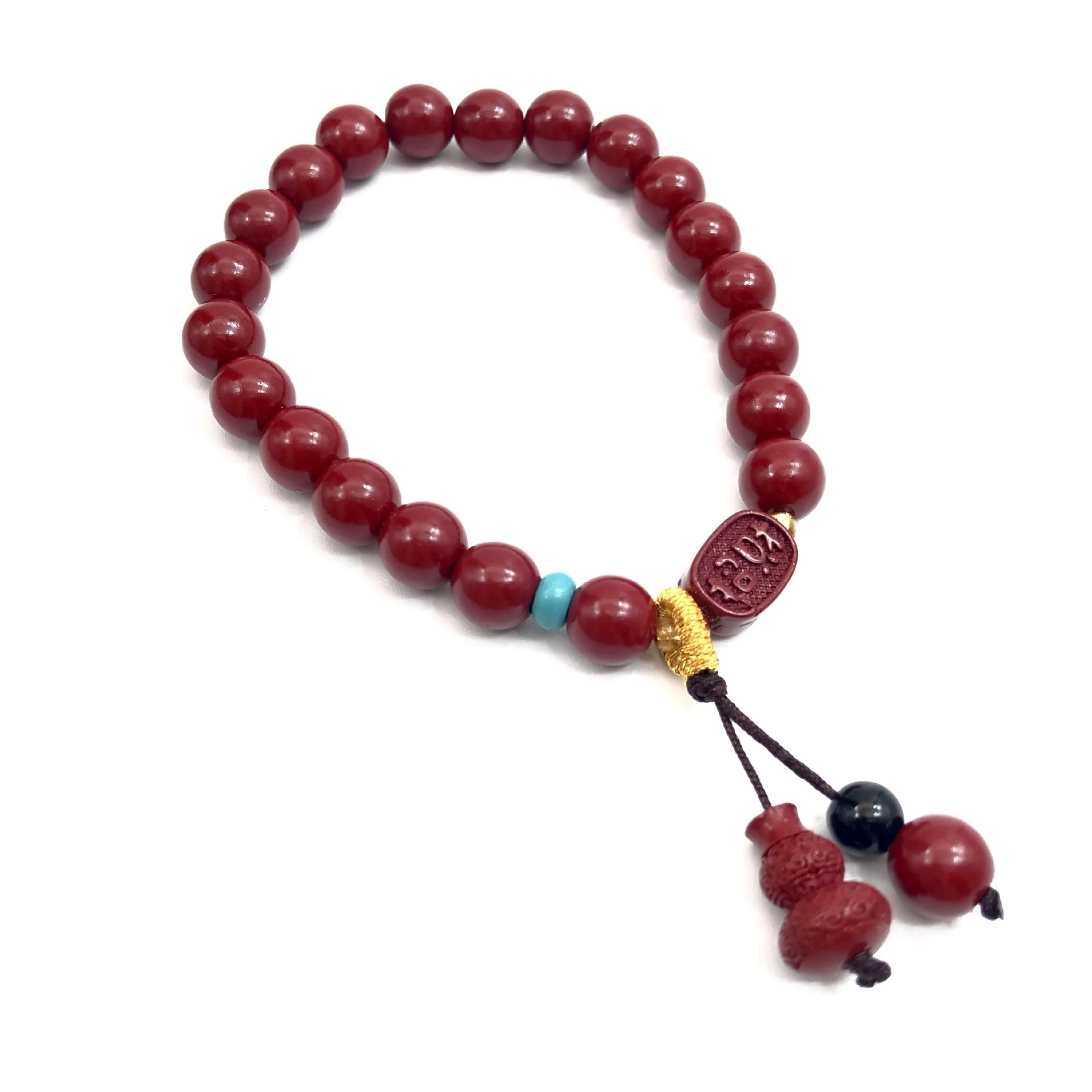 Lucky Nafu cinnabar bracelet, natal year red bracelet, Fulu couple's boutique bracelet bead manufacturer wholesale