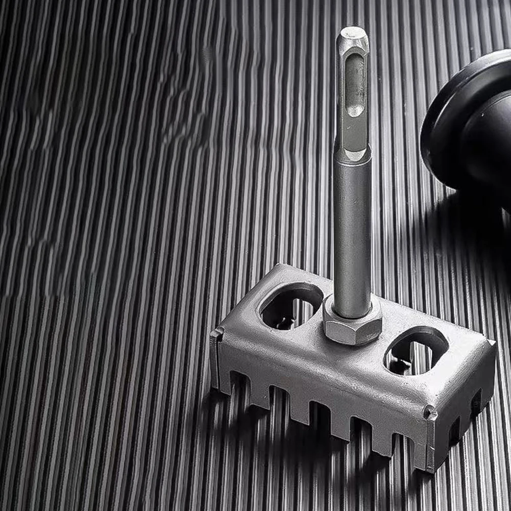 86형 SDS 플러스 사각형 홀 펀치 내마모성 창의적인 사각형 소켓 펀처 직사각형 슬롯 컷아웃 톱 로터리 해머 벽돌용